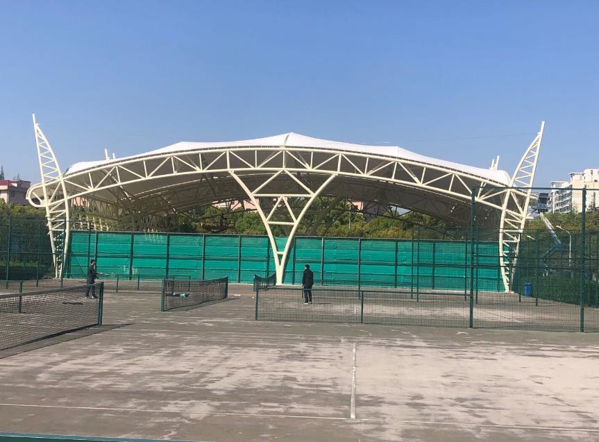 上海交大网球场膜结构