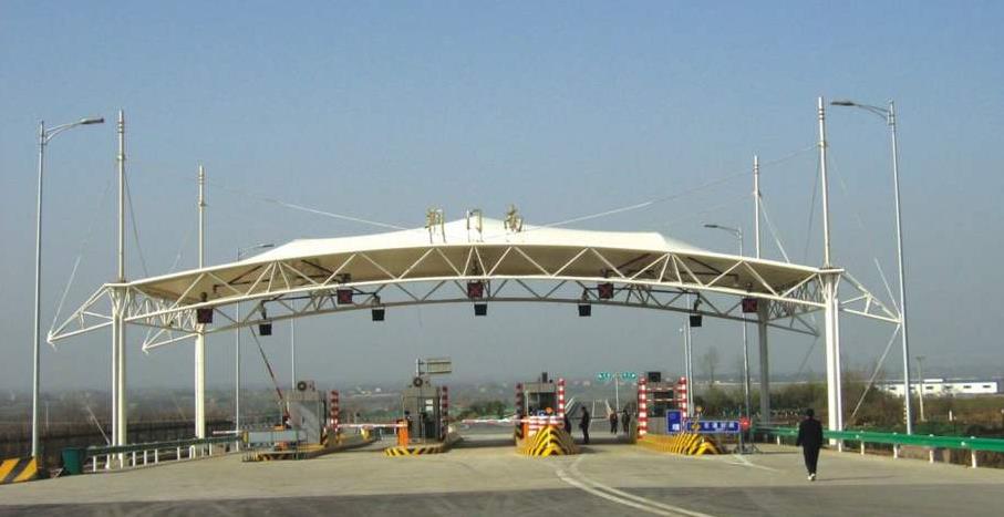 高速公路收费站膜结构