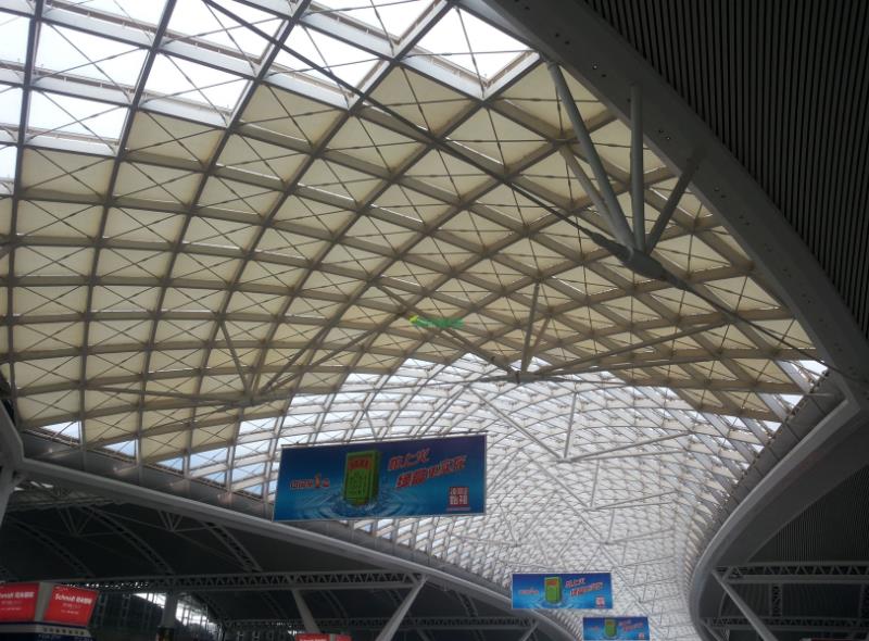 安徽海德思火车站膜结构